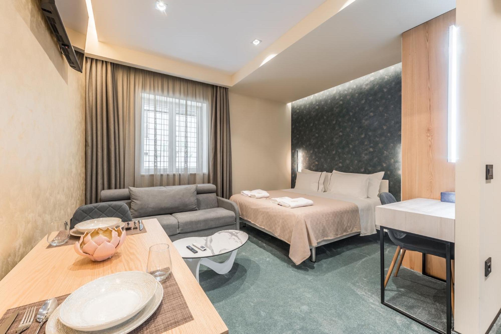 Piazza Luxury Apartments Tirana Buitenkant foto